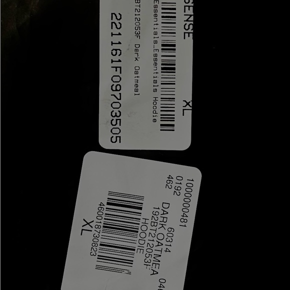 Essentials Fear of God 1977 Dark Oatmeal Hoodie XL - Picture 2 of 12